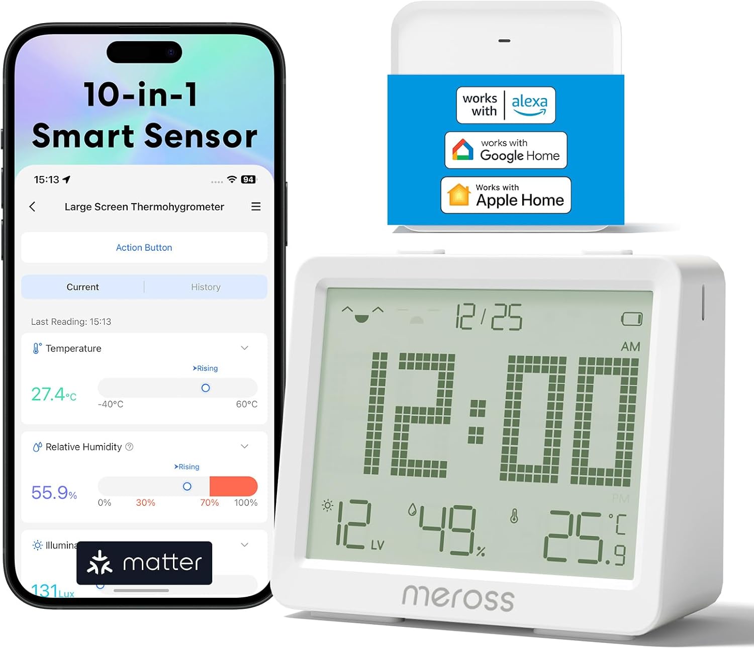 Smart Hygrometer Indoor